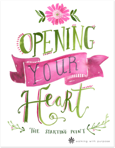 Opening Your Heart Graphic