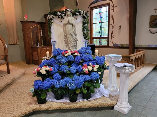 We Honor Mother Mary during May